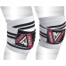 RDX K1 Elasticated Knee Compression Bandage Wraps OEKO-TEX® Standard 100 certified - White