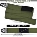 RDX K1 Elasticated Knee Compression Bandage Wraps OEKO-TEX® Standard 100 certified - Army Green