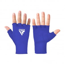 RDX HI Inner Gloves Hand Wraps - Blue / XL