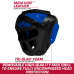 RDX T1 Head Guard With Removable Face Cage - Blue / S