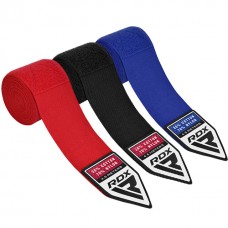 RDX RB New Professional Boxing Hand Wraps Set - Red Black Blue