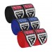 RDX RB New Professional Boxing Hand Wraps Set - Red Black Blue
