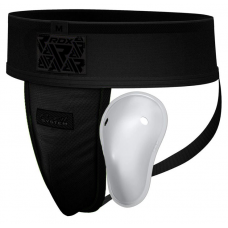 RDX H1 Groin Guard with Gel Cup Black - M / Black