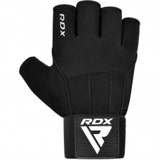 RDX Workout Gym Gloves W3 - Black / L