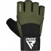 RDX Workout Gym Gloves W3 - White / XL