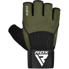 RDX Workout Gym Gloves W3 - Army Green / M