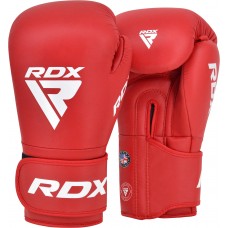 RDX Amateur Competition Boxing Gloves AS1 - Red / 12oz