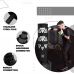 RDX Kt Ronin 4ft Kids Free Standing Punch Bag Black With Gloves For Training u0026 Workout Set - Black / 4ft