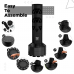 RDX Kt Ronin 4ft Kids Free Standing Punch Bag Black With Gloves For Training u0026 Workout Set - Black / 4ft