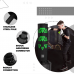 RDX Kt Ronin 4ft Kids Free Standing Punch Bag Black With Gloves For Training u0026 Workout Set - Black / 4ft