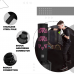 RDX Kt Ronin 4ft Kids Free Standing Punch Bag Black With Gloves For Training u0026 Workout Set - Black / 4ft