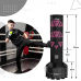 RDX Kt Ronin 4ft Kids Free Standing Punch Bag Black With Gloves For Training u0026 Workout Set - Pink / 4ft