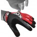 RDX F43 Full Finger Touch Screen Gym Workout Gloves - M / Red