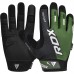 RDX F43 Full Finger Touch Screen Gym Workout Gloves - XL / White
