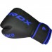 RDX F6 Kara Boxing Training Gloves Black - Black / 18oz