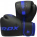 RDX F6 Kara Boxing Training Gloves Black - Black / 18oz