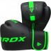 RDX F6 Kara Boxing Training Gloves Black - Black / 18oz