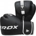 RDX F6 Kara Boxing Training Gloves Black - Black / 18oz
