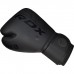 RDX F6 Kara Boxing Training Gloves Black - Black / 18oz