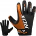RDX F43 Full Finger Heavy Weightlifting Gym Gloves - L / Blue