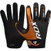 RDX F43 Full Finger Heavy Weightlifting Gym Gloves - L / Blue