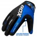 RDX F43 Full Finger Heavy Weightlifting Gym Gloves - M / Orange