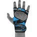 RDX X3 Weightlifting Grips - Blue / L/XL