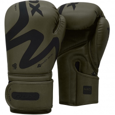 RDX F15 Nero Matte Green Boxing Gloves - 12oz
