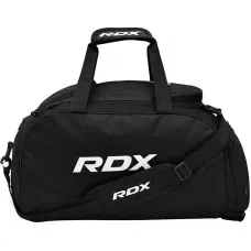 RDX R1 Duffel Bag with Backpack Straps - WhiteBlack