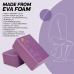 RDX D5 high density EVA foam yoga blocks Non-Slip Brick - Pair