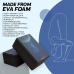 RDX D8 High Density EVA Foam Yoga Blocks Non-Slip Brick - Single