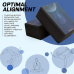 RDX D8 High Density EVA Foam Yoga Blocks Non-Slip Brick - Pair