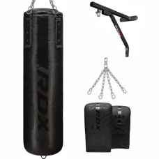 RDX F6 kara 4pc Punch Bag - 4 ft / Black / Unfilled