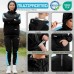 RDX H1 Weight Loss Sauna Suit For Women - Sky Blue / M