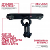 RDX X1 Ceiling Hook with D Shackle - Black