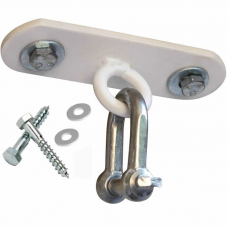 RDX 1W White Steel Ceiling Hook - White