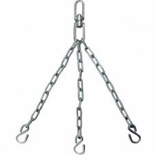 RDX X1 3 Hook Punch Bag Chains - Silver