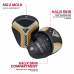 RDX T17 Aura Boxing Pads - Golden