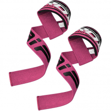 RDX W2 Pink Gym Wrist Straps for Women - Pink