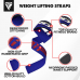 RDX W2 Workout Lifting Straps - Blue