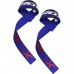 RDX W2 Workout Lifting Straps - Blue