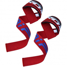 RDX W2 Weightlifting Wrist Straps - Red