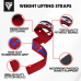 RDX W2 Weightlifting Wrist Straps - Red