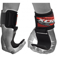 RDX W5 Weight Lifting Hook Straps - Black