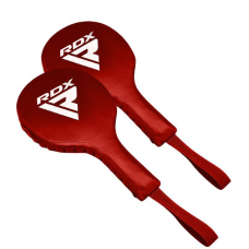 RDX T1 Boxing Training Punch Paddles Red - Red