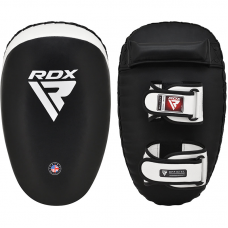 RDX T3 Muay Thai Kick Pads - White