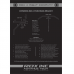 RDX X1 Wall Bracket with Pull Up Bar - Black