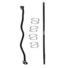 RDX N1 Double End Bag Straps with 4 Hooks - Black