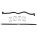 RDX N1 Double End Bag Straps with 4 Hooks - Black