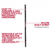 RDX N1 Double End Bag Straps with 4 Hooks - Black